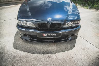 Накладки переднього бампера + Передній сплітер Maxton BMW M5 / 5 M-пакет E39 - фото My Tuning Lab