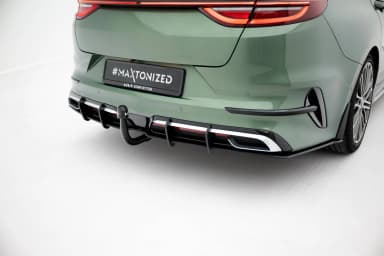 Задній дифузор Street Pro Maxton Kia Proceed GT-Line Mk1 Facelift - фото My Tuning Lab