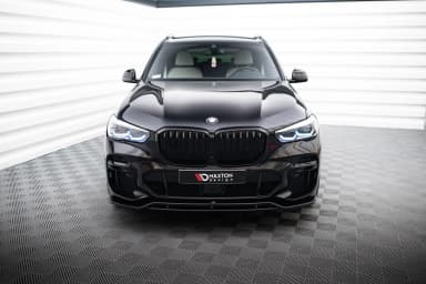 Передній сплітер Maxton BMW X5 G05 M-пакет (чорний глянець) - фото My Tuning Lab