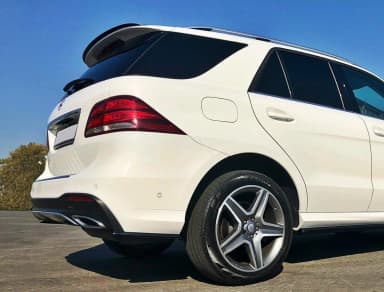 Продовження спойлера Maxton Mercedes GLE W166 AMG-Line (чорний глянець) - фото My Tuning Lab