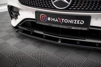 Передній сплітер V.2 Maxton Mercedes-Benz E-Class W213 Coupe Facelift (C238 Facelift) / Cabriolet (A238 Facelift) AMG-Line / 53 AMG - фото My Tuning Lab