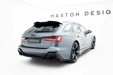 Задній сплітер Maxton Audi RS7 C8 / RS6 C8 / C8 Facelift - фото My Tuning Lab