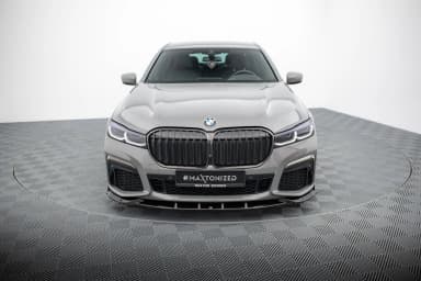 Передній сплітер V.5 Maxton BMW 7 G11 M-пакет Facelift - фото My Tuning Lab