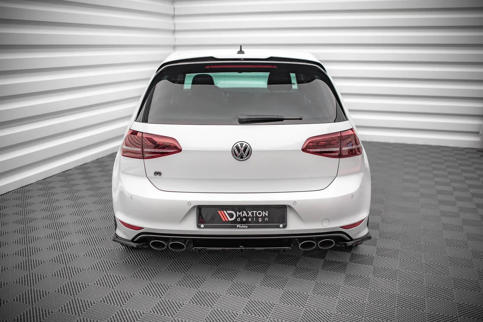 Задні сплітери Boczne V.3 Maxton Volkswagen Golf R Mk7 - фото My Tuning Lab