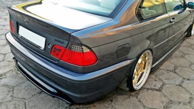 Задній сплітер Maxton BMW 3 E46 M-пакет Coupe (Bez dyfuzora) - фото My Tuning Lab