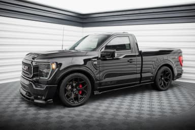 Накладки на пороги Maxton Shelby F150 Super Snake - фото My Tuning Lab
