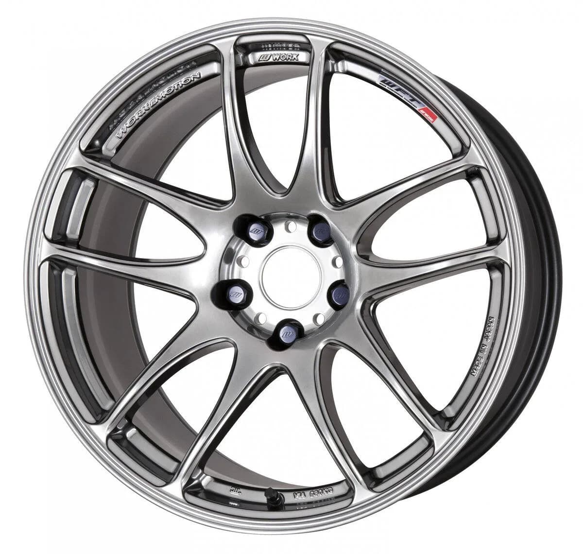 Легкосплавний диск 19" Work Wheels EMOTION CR KIWAMI 19x9,5 ET38 5x114,3 срібний (GTS) - фото My Tuning Lab