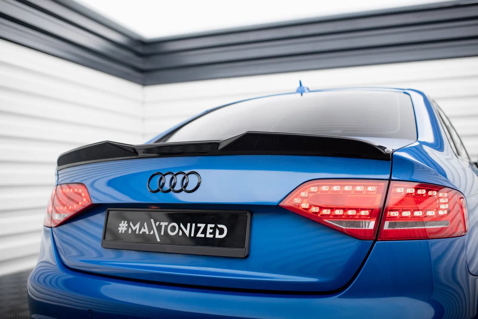 3D спойлер Maxton Audi A4 Sedan B8 - фото My Tuning Lab