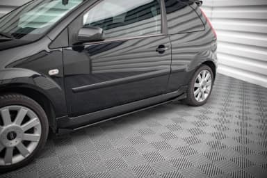 Накладки на пороги Street Pro + Flaps Maxton Ford Fiesta ST Mk6 - фото My Tuning Lab