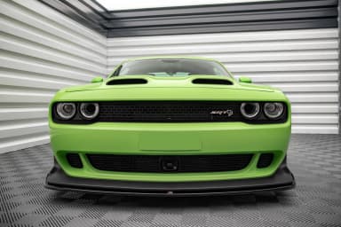 Передній сплітер Maxton Dodge Challenger SRT Hellcat Widebody Mk3 - фото My Tuning Lab