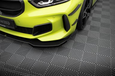 Передній сплітер Street Pro + Flaps Maxton BMW 1 M-пакет / M135i / 128ti F40 - фото My Tuning Lab