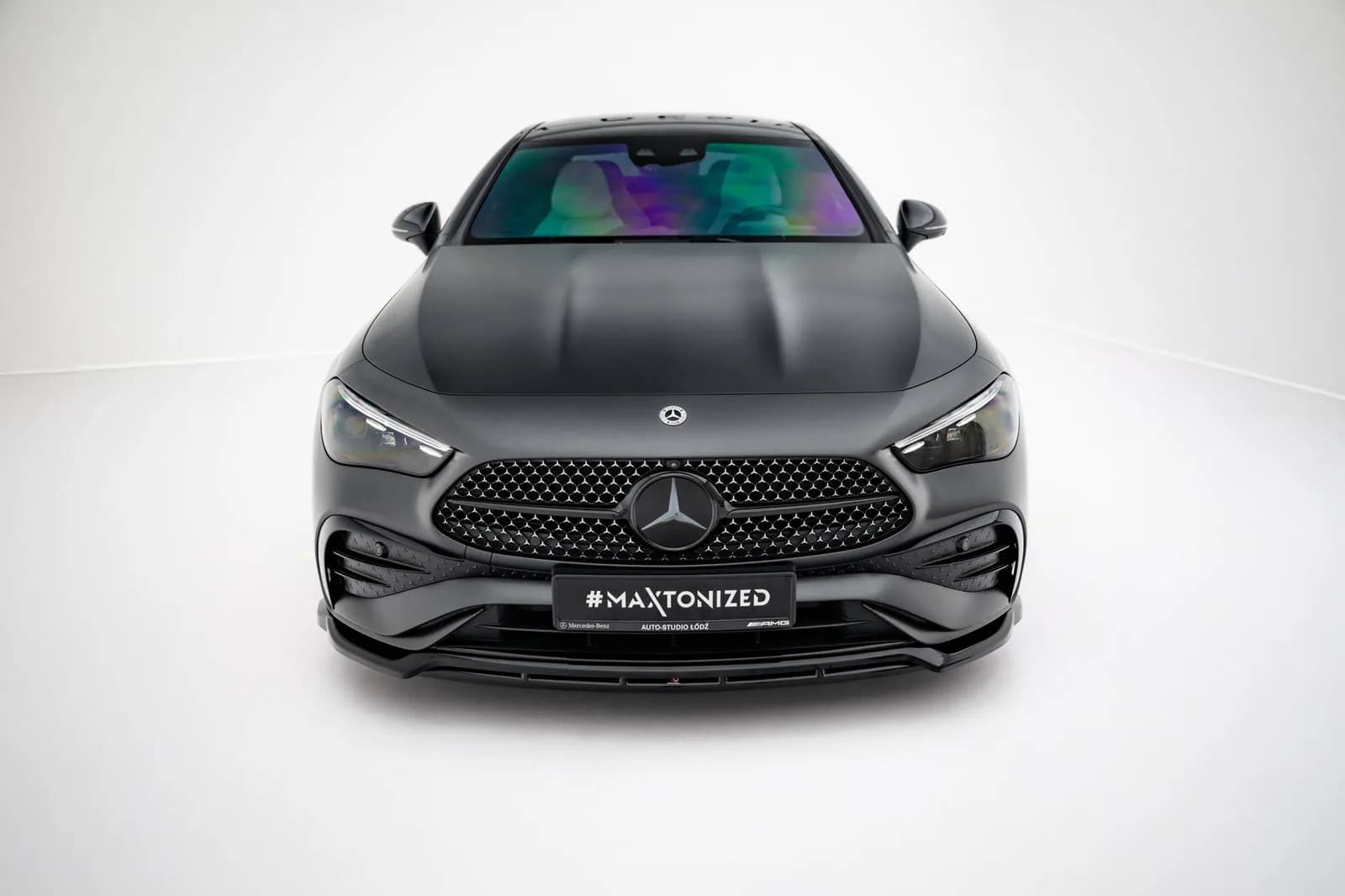 Передній сплітер V.1 Maxton Mercedes-Benz CLE AMG-Line C236 - фото My Tuning Lab