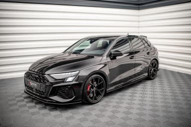Накладки на пороги Street Pro Maxton Audi RS3 Sportback 8Y - фото My Tuning Lab