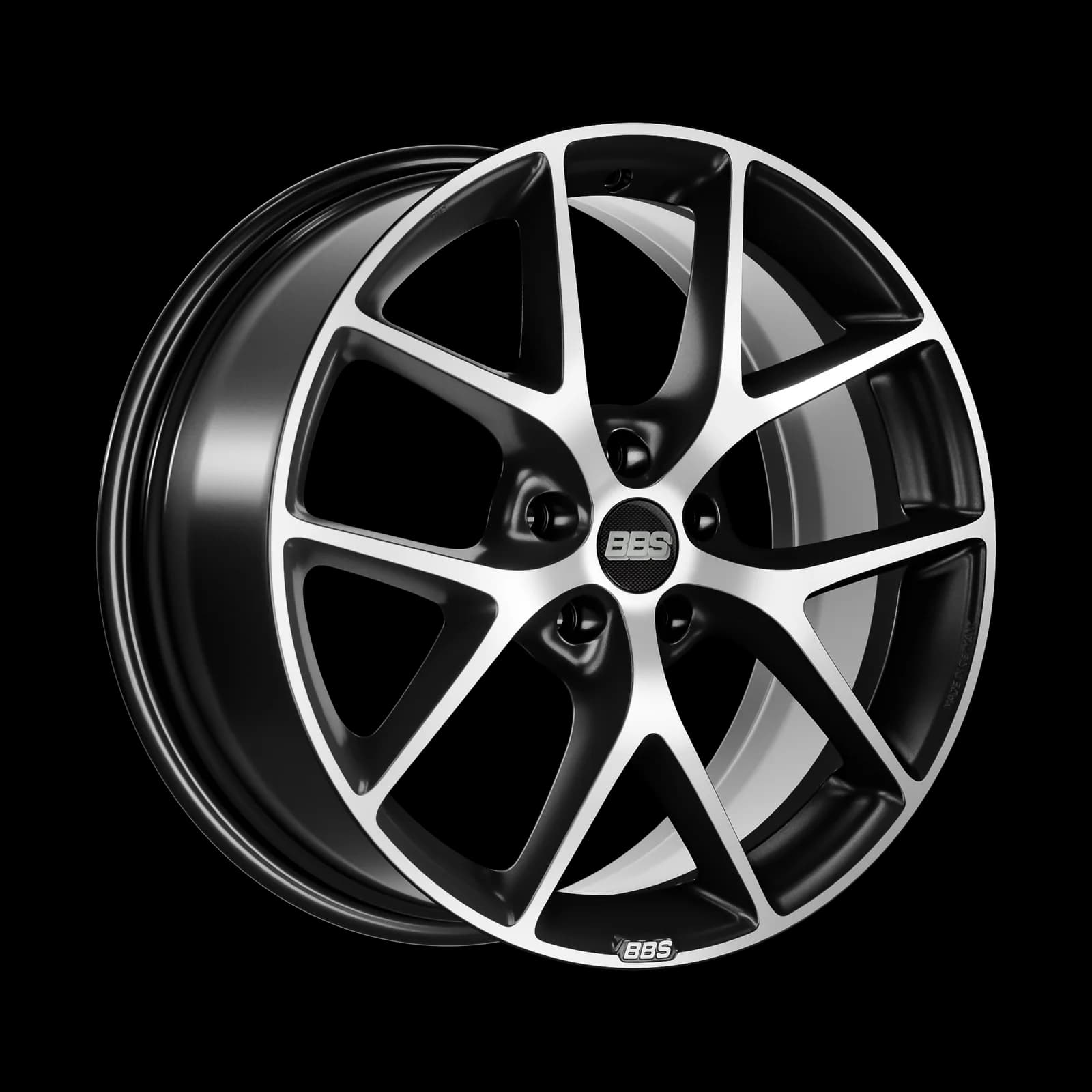 Легкосплавний диск 19" BBS SR 19x8,5 ET32 5x120 Vulcano Grey Diamond-Cut - фото My Tuning Lab