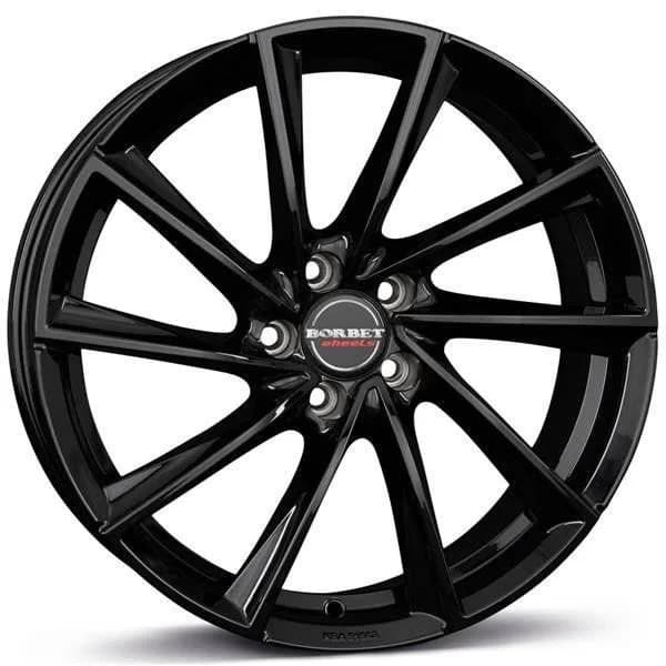 Легкосплавний диск 18" Borbet VTX 18x8 ET38 5x115 чорний - фото My Tuning Lab