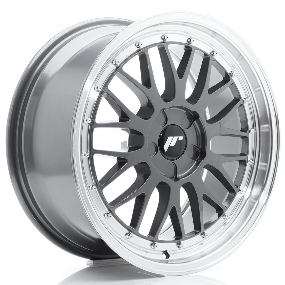 Легкосплавний диск 18" Japan Racing JR23 18x8 ET31 5x120 насичений сірий - фото My Tuning Lab