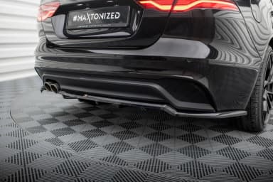 Задній сплітер (Z Dyfuzorem) Maxton Jaguar XE X760 Facelift - фото My Tuning Lab