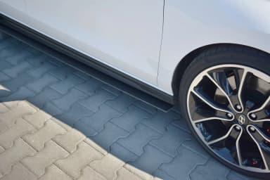 Накладки на пороги Maxton Hyundai i30 MK3 N - фото My Tuning Lab