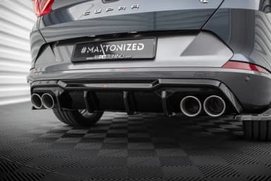 Задня накладка V.3 + Atrapa Вихлопu Maxton Cupra Formentor Mk1 - фото My Tuning Lab