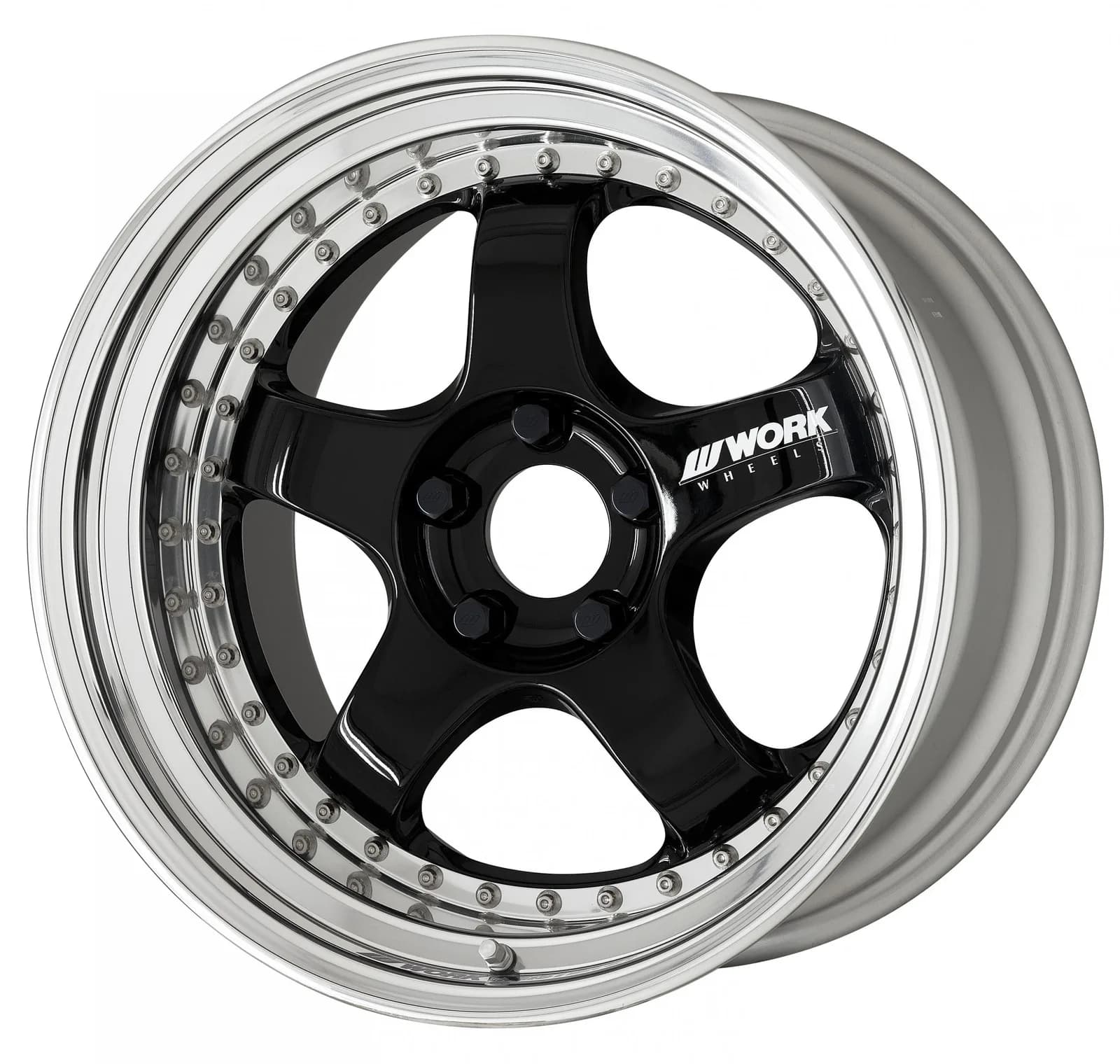 Легкосплавний диск 18" Work Wheels Meister S1-3P 18x15,5 BLANK чорний (BLK) - фото My Tuning Lab