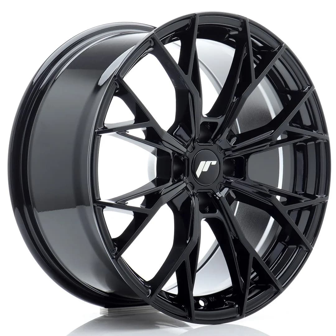 Легкосплавний диск 18" Japan Racing JR49 18x8,5 ET40 4x100 глянцевий чорний - фото My Tuning Lab