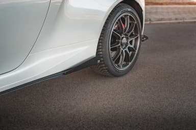 Накладки на пороги Street Pro + Flaps Maxton Toyota GR Yaris MK4 - фото My Tuning Lab