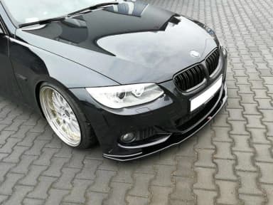 Передній сплітер Maxton V1 BMW 3 E92 M-пакет рестайлінг (чорний глянець) - фото My Tuning Lab