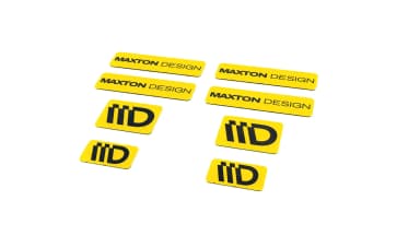 жовто-чорний 3D набір наклейок Maxton Design - фото My Tuning Lab