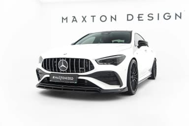 Передній сплітер Maxton Mercedes-AMG CLA 35 Coupe / Shooting Brake C118 Facelift / X118 Facelift - фото My Tuning Lab