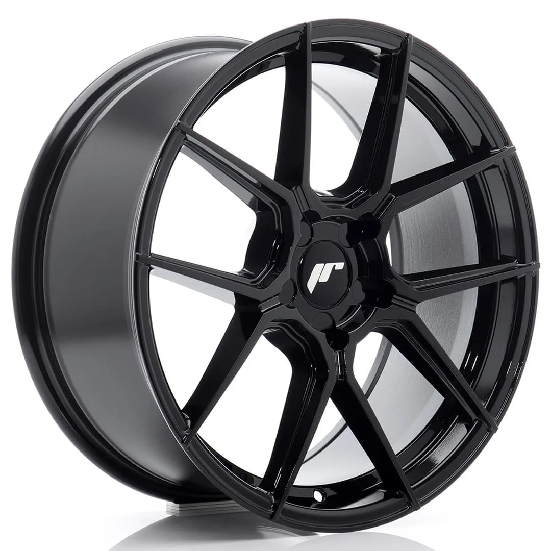 Легкосплавний диск 18" Japan Racing JR30 18x8,5 ET45 5x114,3 глянцевий чорний - фото My Tuning Lab