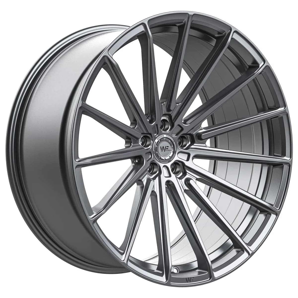 Легкосплавний диск 22" Wheelforce X.RSM-FF 22x11,5 ET30 5x112 Gloss Steel - фото My Tuning Lab