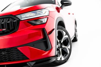 Канарди (аеродинамічні накладки переднього бампера) Maxton Skoda Kodiaq RS Mk2 - фото My Tuning Lab