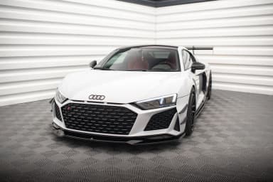 Канарди (аеродинамічні накладки переднього бампера) Maxton Audi R8 Mk2 Facelift / RS3 Sedan / Sportback 8Y Facelift - фото My Tuning Lab