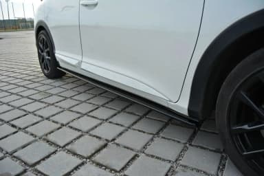 Накладки на пороги Maxton Honda Civic Mk9 - фото My Tuning Lab