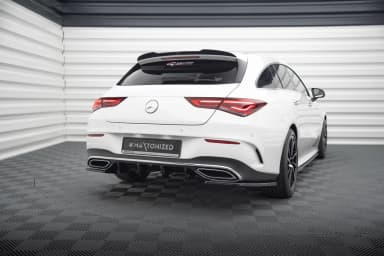 Задні сплітери Boczne Maxton Mercedes-Benz CLA AMG-Line X118 - фото My Tuning Lab