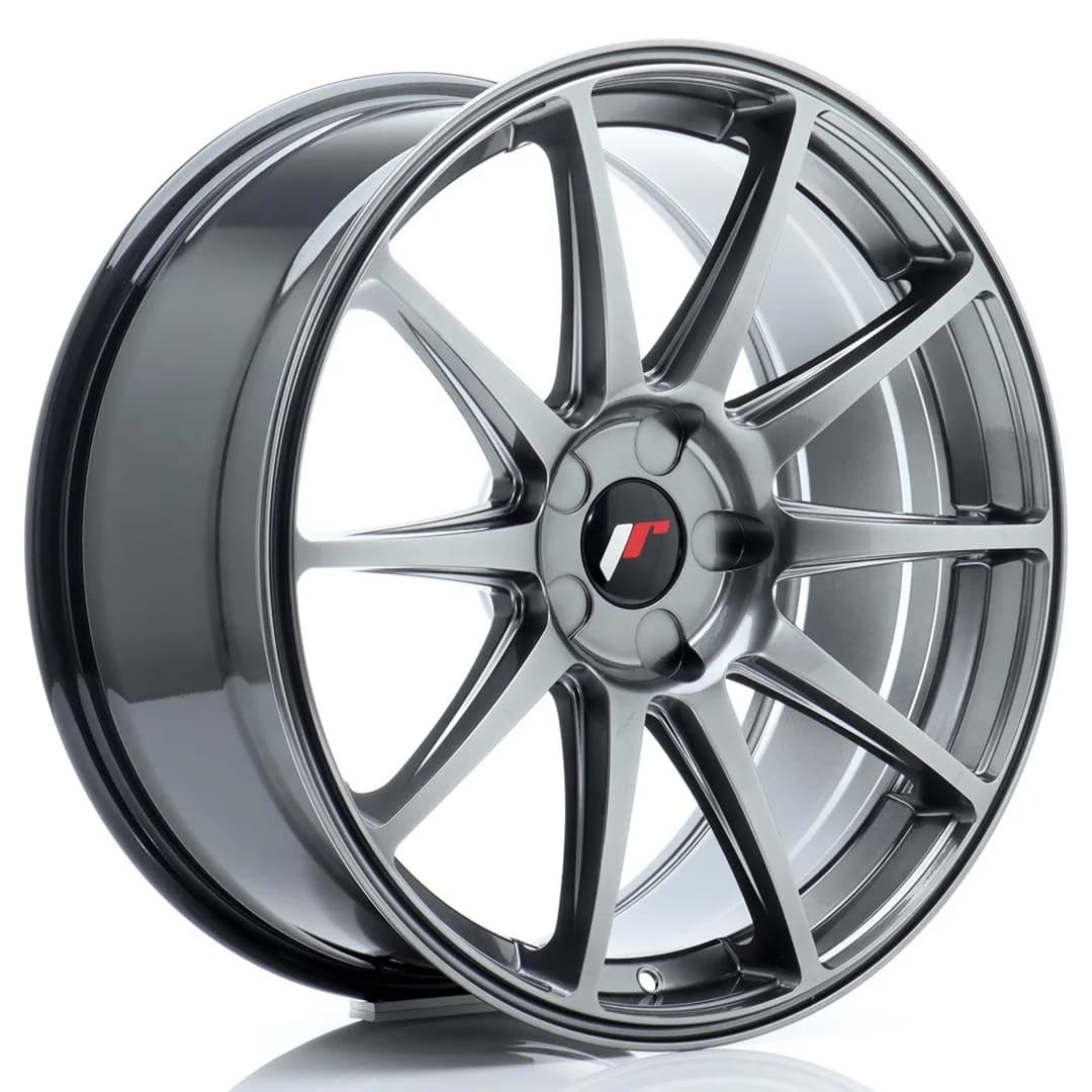 Легкосплавний диск 19" Japan Racing JR11 19x8,5 ET35 5x120 насичений чорний - фото My Tuning Lab