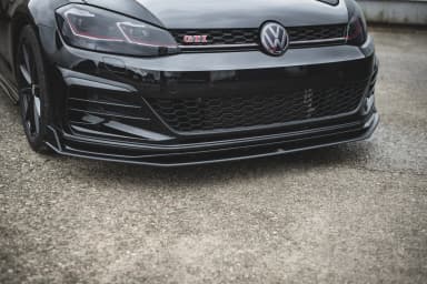Maxton Design Передній сплітер Street Pro VW Golf 7 GTI TCR - фото My Tuning Lab