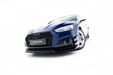 Передній сплітер Maxton Audi S5 / A5 S-Line Coupe / Sportback F5 - фото My Tuning Lab