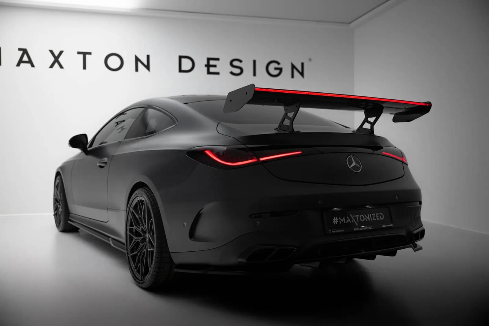 Karbonowy Spoiler V.2 + LED Maxton Mercedes-Benz CLE AMG-Line / AMG CLE 53 C236 - фото My Tuning Lab