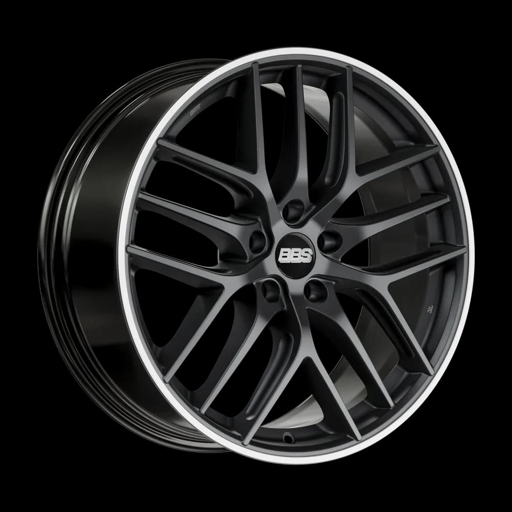 Легкосплавний диск 19" BBS CC-R 19x8,5 ET43 5x114 чорний сатиновий - фото My Tuning Lab