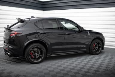 Накладки на пороги Maxton Alfa Romeo Stelvio Quadrifoglio Mk1 - фото My Tuning Lab