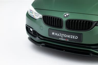 Передній сплітер Maxton BMW 4 Cabrio / Coupe F33 / F32 - фото My Tuning Lab