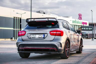 Задній сплітер Maxton Mercedes-Benz GLA 45 AMG - фото My Tuning Lab