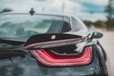 Zestaw przedłużeń spojlera Maxton BMW i8 (чорний глянець) - фото My Tuning Lab
