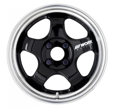 Легкосплавний диск 15" Work Wheels Meister S1-2P 15x9,5 BLANK чорний (BLK) - фото My Tuning Lab