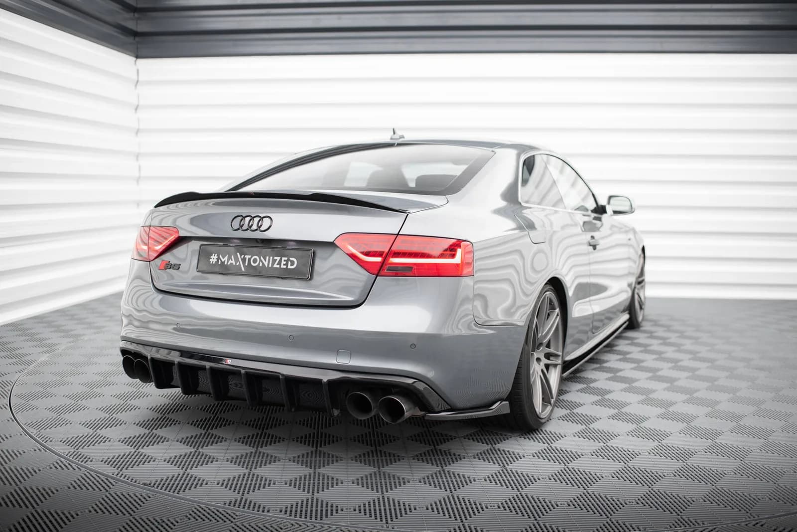Задні сплітери Boczne Maxton Audi S5 / A5 S-Line 8T Facelift - фото My Tuning Lab
