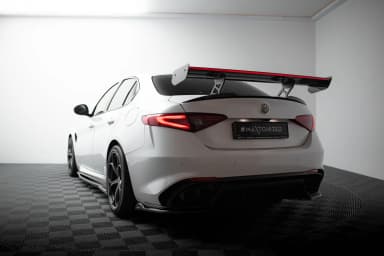 Karbonowy Spoiler + LED Maxton Alfa Romeo Giulia Quadrifoglio - фото My Tuning Lab