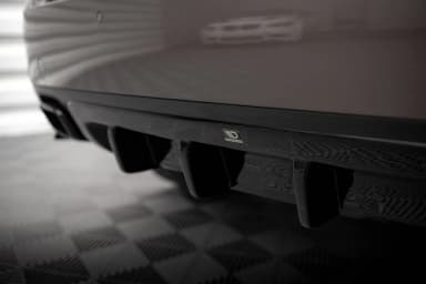 Задня накладка Maxton Porsche Cayenne Turbo / Standard Mk2 - фото My Tuning Lab