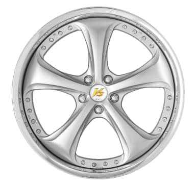 Легкосплавний диск 18" Work Wheels VS KF# 18x8 BLANK Light Gray срібний (LGS) - фото My Tuning Lab
