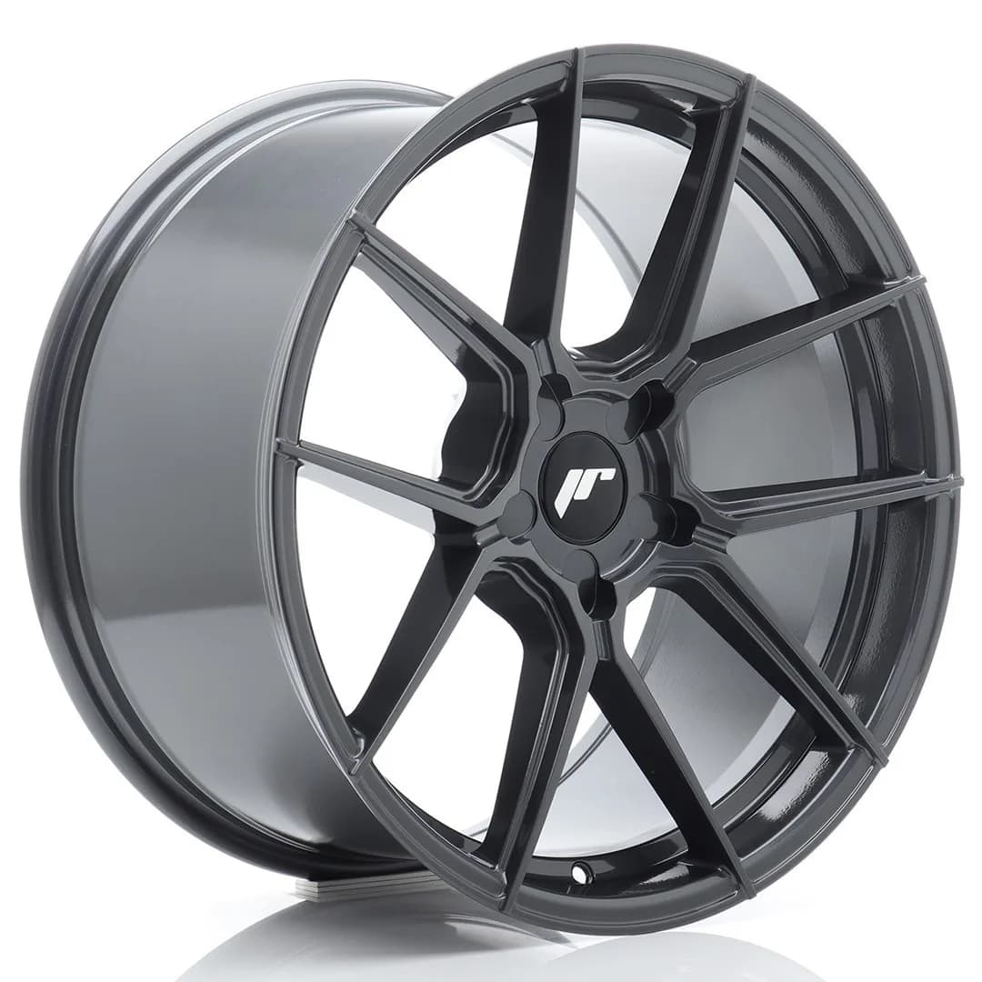 Легкосплавний диск 19" Japan Racing JR30 19x9,5 ET36 5x120 насичений сірий - фото My Tuning Lab
